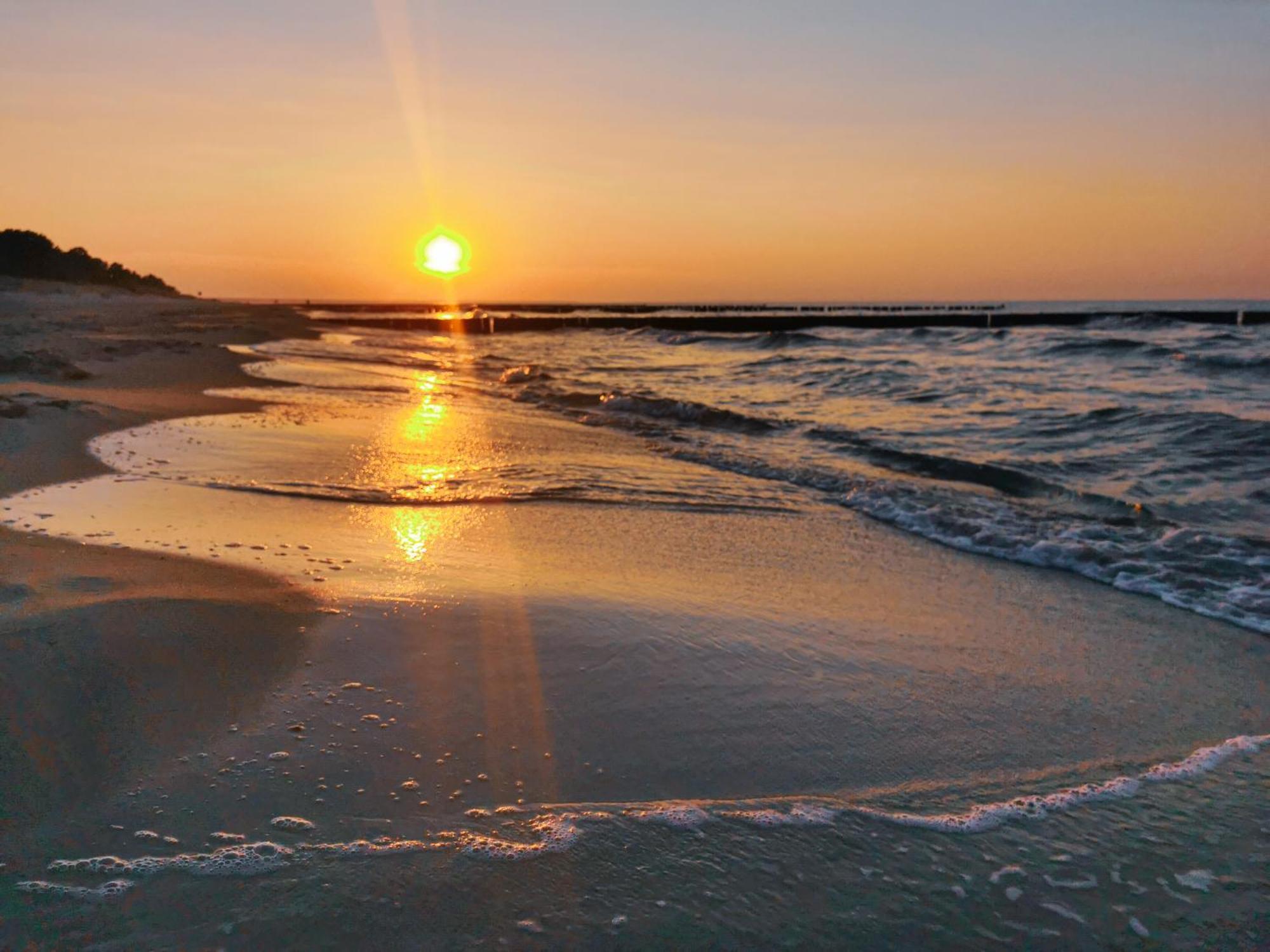 Meeressterne Strandhaeuser Blankenfohrt Uckeritz Esterno foto